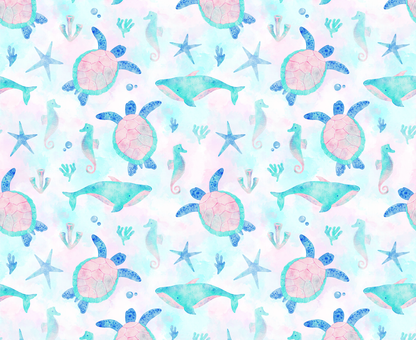 Via Pia Pearl fabric – rare nature-themed collectible cotton fat quarter in blind-box range