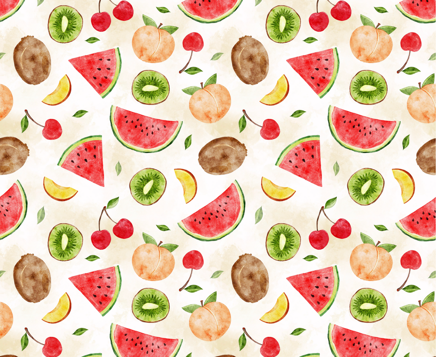 Via Pia Summer fabric – food-themed collectible cotton fat quarter for crafting and sewing